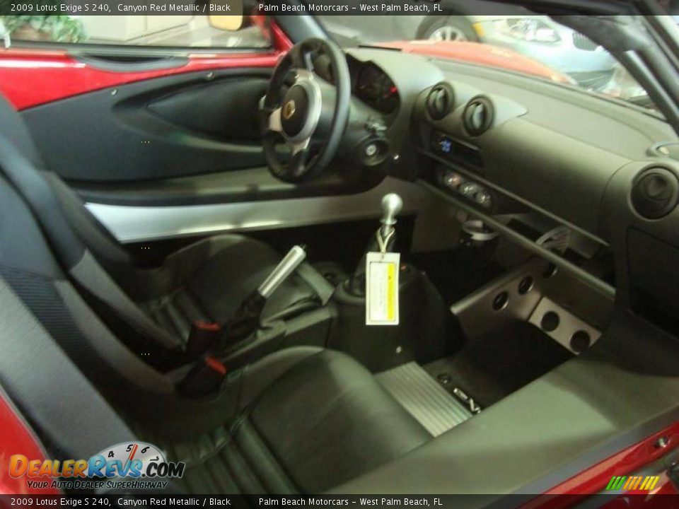 2009 Lotus Exige S 240 Canyon Red Metallic / Black Photo #14