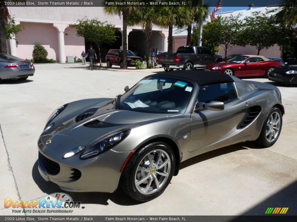 2009 Lotus Elise Storm Titanium Metallic / Black Photo #1
