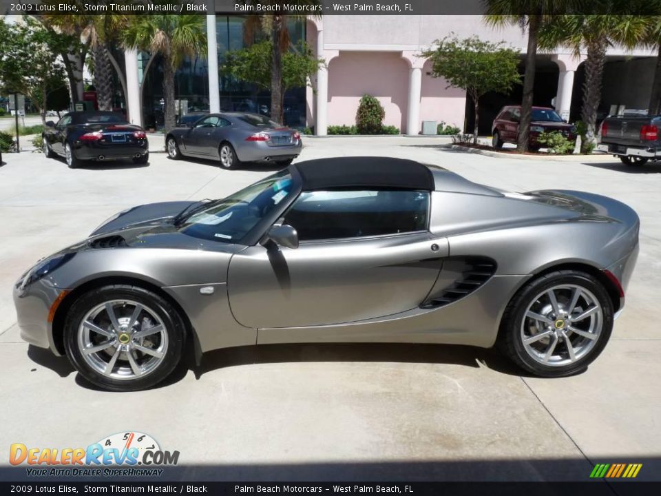 2009 Lotus Elise Storm Titanium Metallic / Black Photo #3
