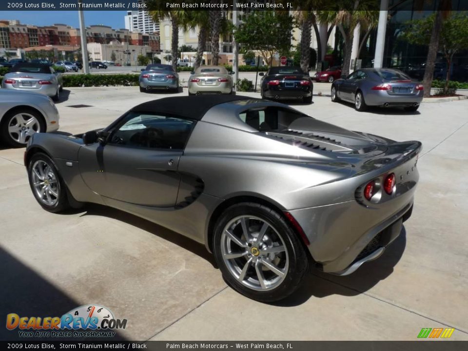2009 Lotus Elise Storm Titanium Metallic / Black Photo #4