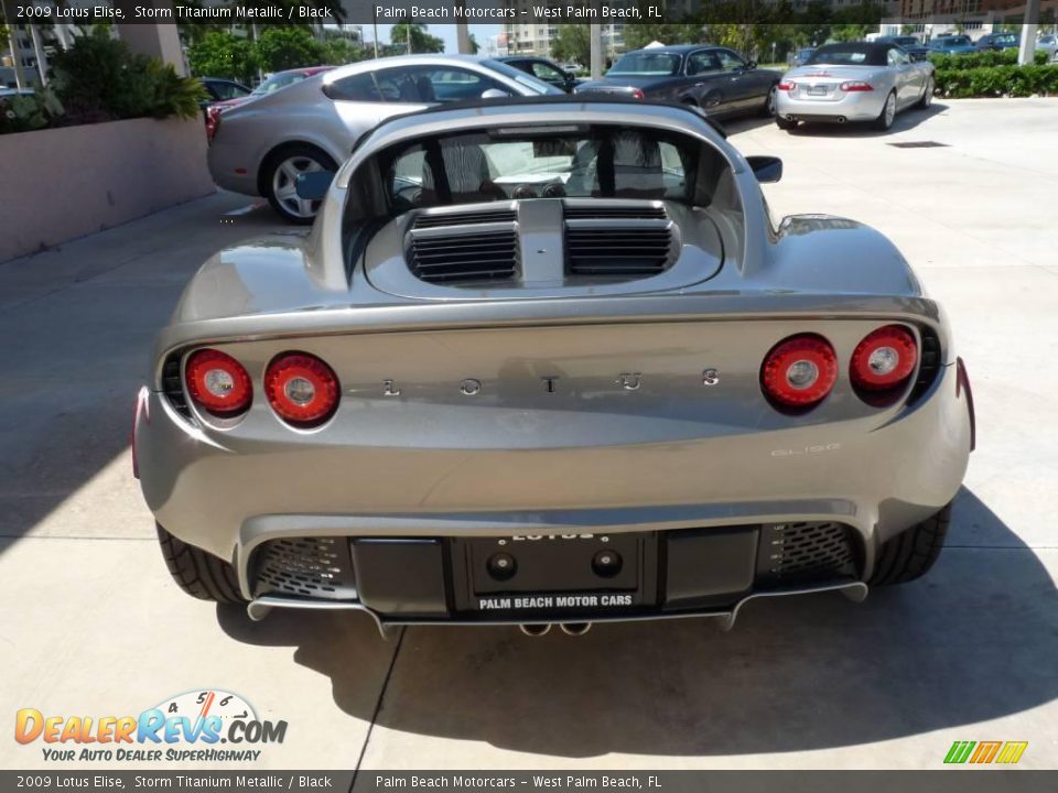 2009 Lotus Elise Storm Titanium Metallic / Black Photo #5