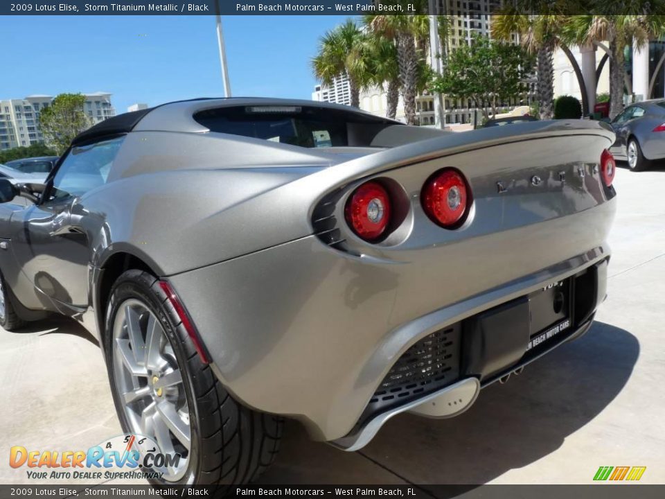2009 Lotus Elise Storm Titanium Metallic / Black Photo #6