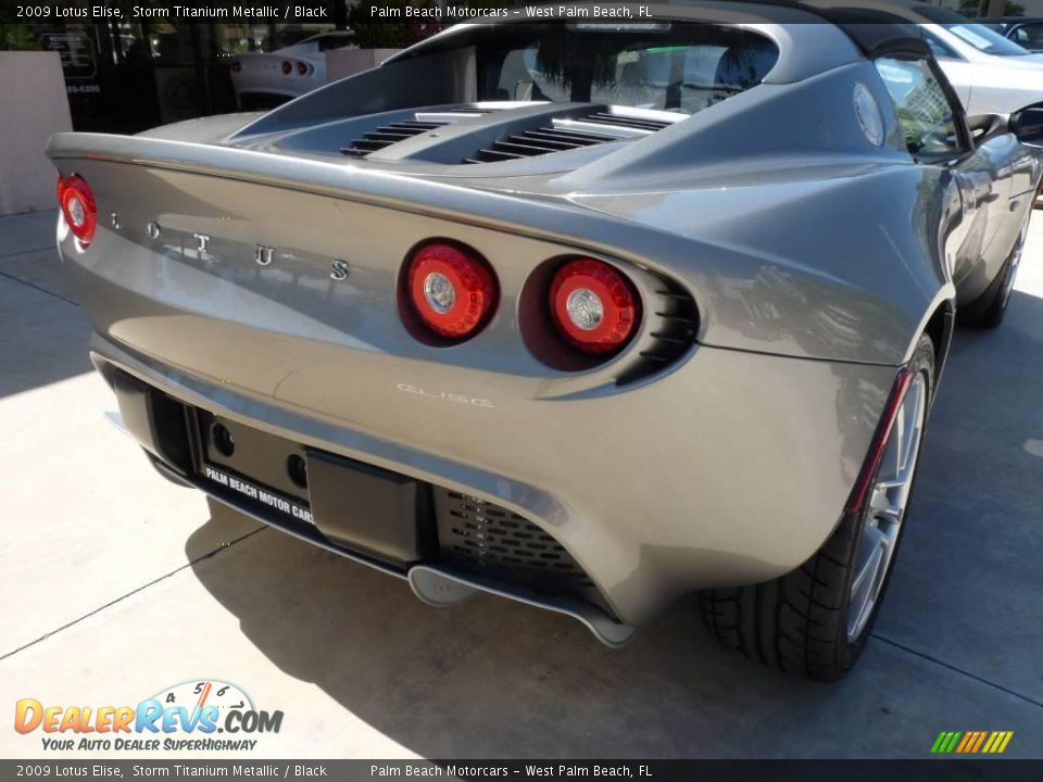 2009 Lotus Elise Storm Titanium Metallic / Black Photo #7