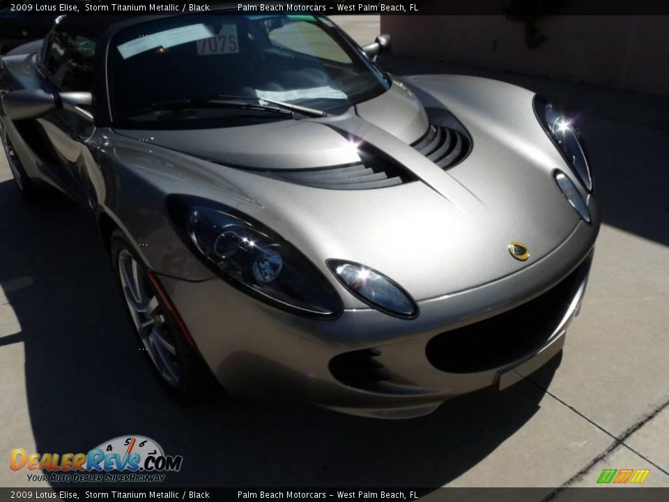 2009 Lotus Elise Storm Titanium Metallic / Black Photo #9