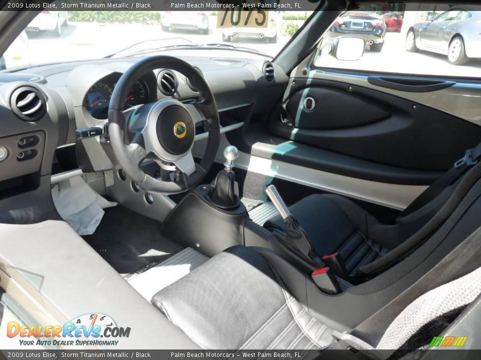 2009 Lotus Elise Storm Titanium Metallic / Black Photo #11