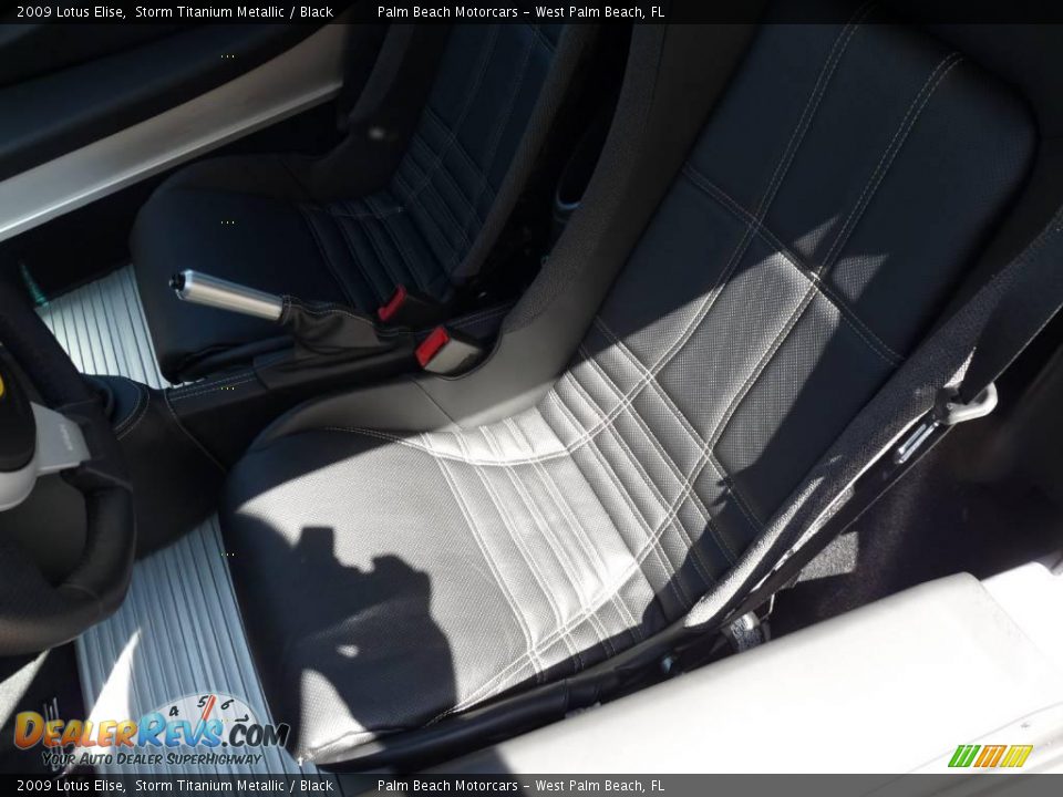 2009 Lotus Elise Storm Titanium Metallic / Black Photo #14