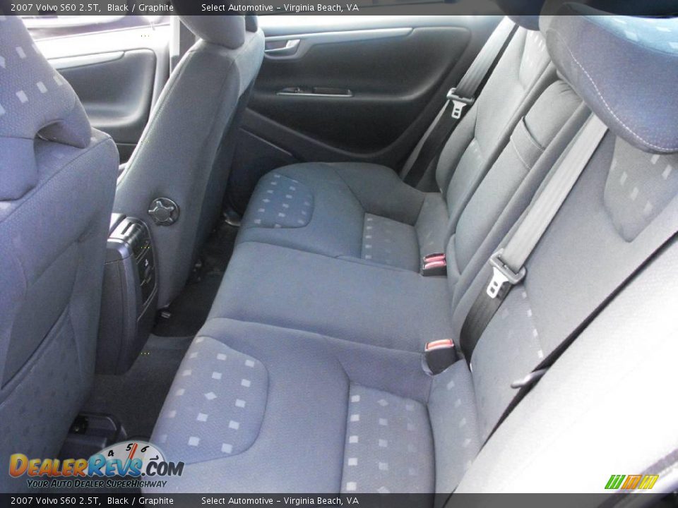 2007 Volvo S60 2.5T Black / Graphite Photo #19