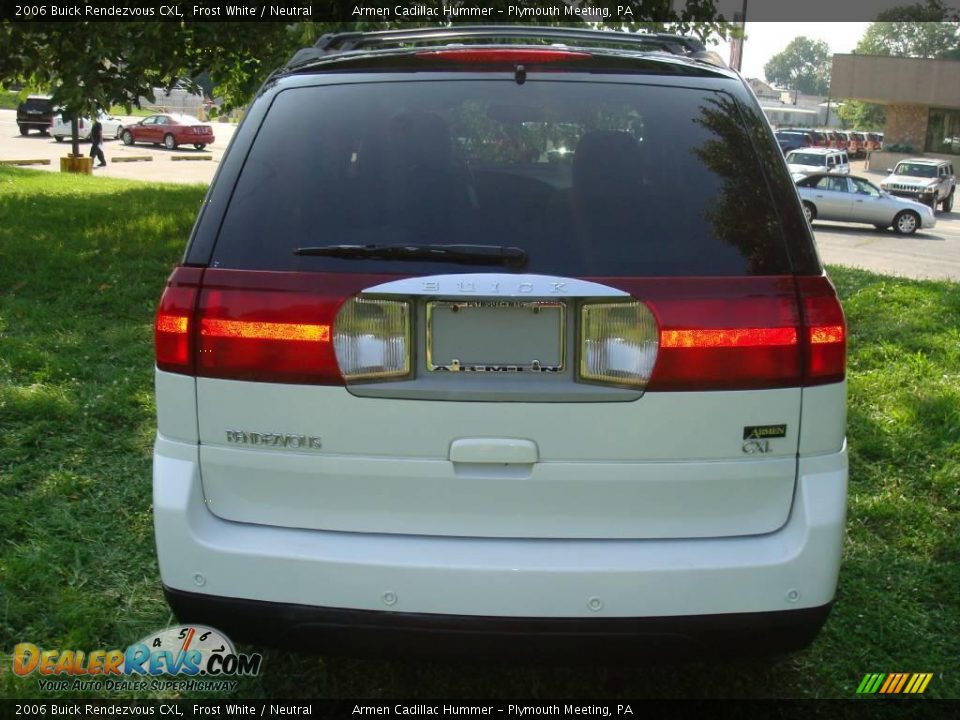 2006 Buick Rendezvous CXL Frost White / Neutral Photo #8