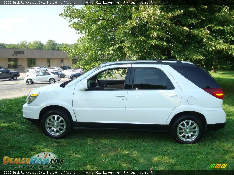 2006 Buick Rendezvous CXL Frost White / Neutral Photo #10