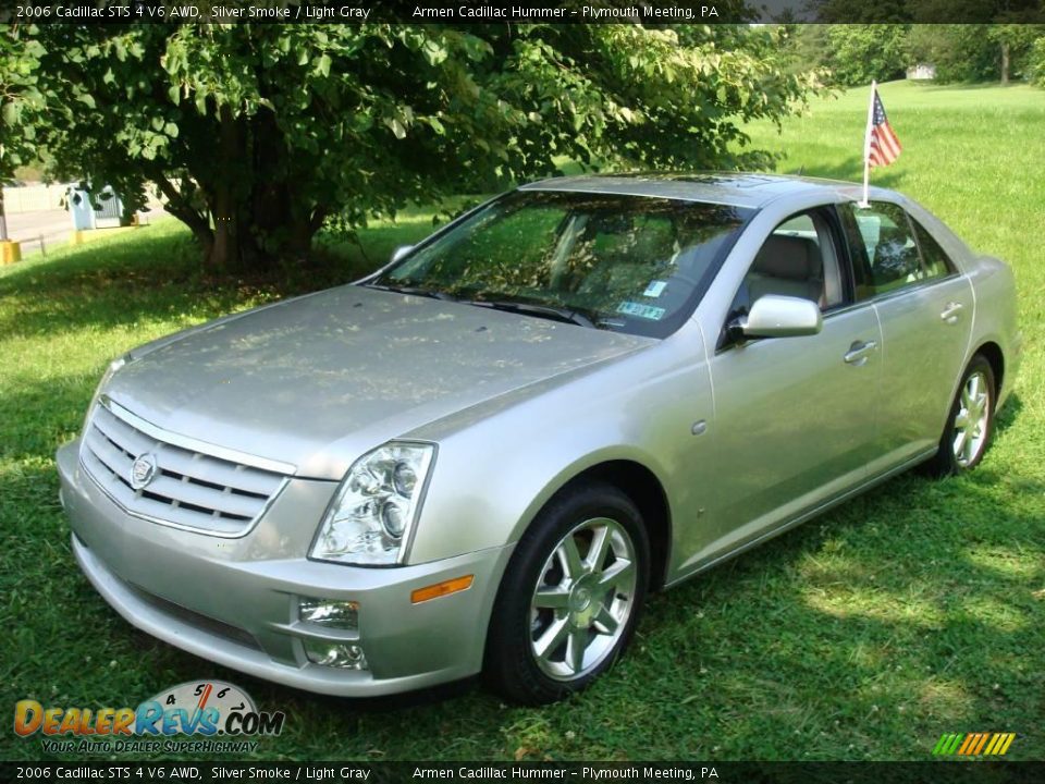 2006 Cadillac STS 4 V6 AWD Silver Smoke / Light Gray Photo #1
