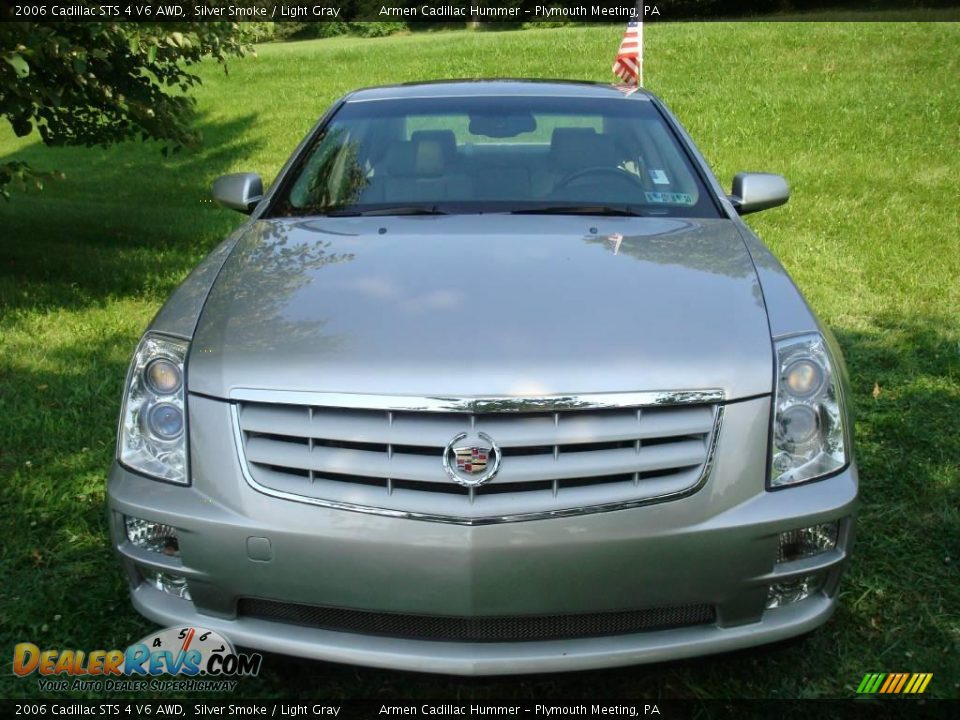 2006 Cadillac STS 4 V6 AWD Silver Smoke / Light Gray Photo #3