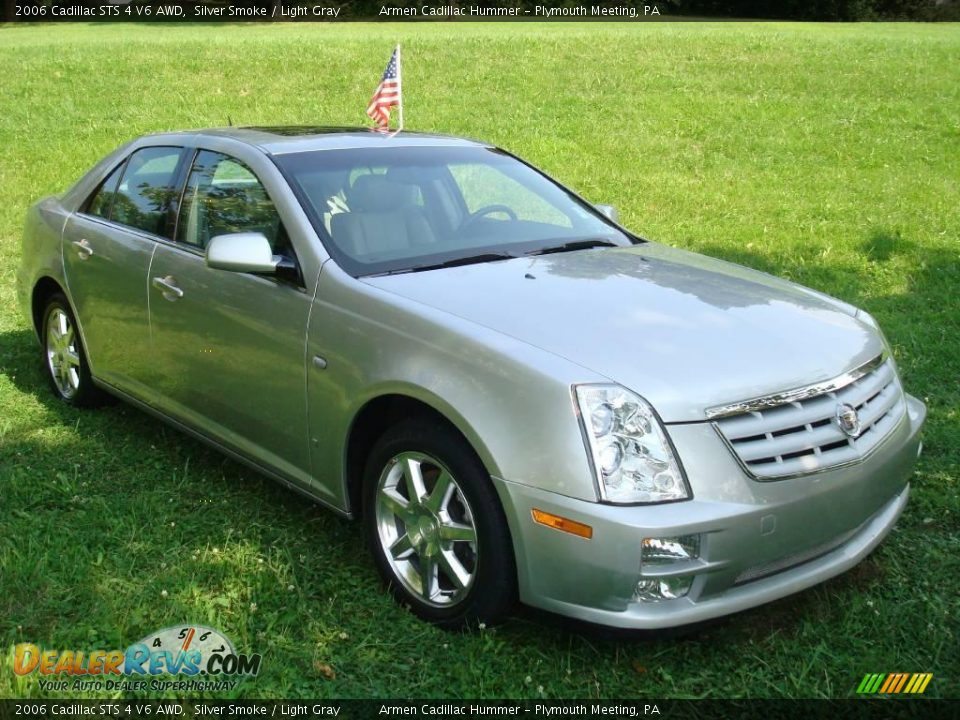 2006 Cadillac STS 4 V6 AWD Silver Smoke / Light Gray Photo #4