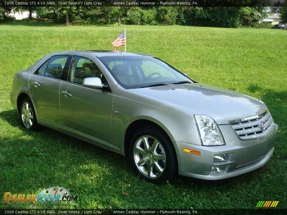 2006 Cadillac STS 4 V6 AWD Silver Smoke / Light Gray Photo #5