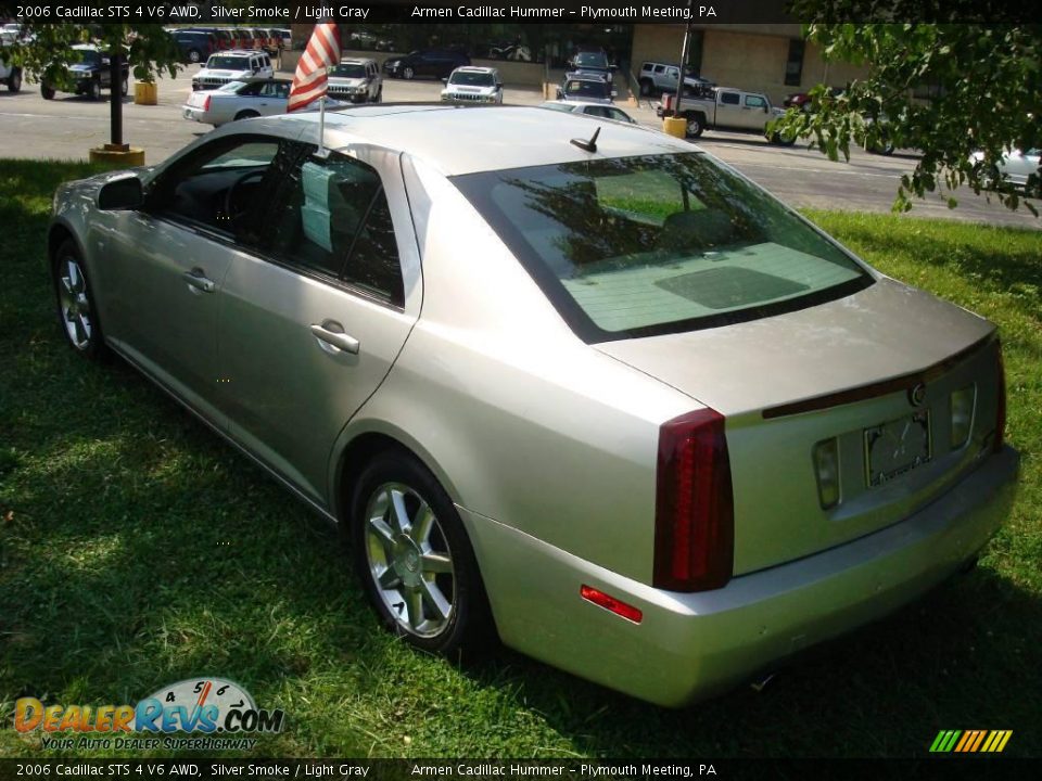 2006 Cadillac STS 4 V6 AWD Silver Smoke / Light Gray Photo #9