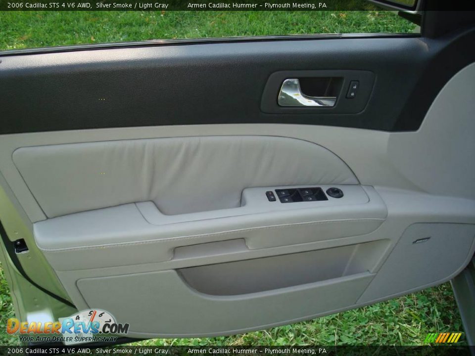 2006 Cadillac STS 4 V6 AWD Silver Smoke / Light Gray Photo #13