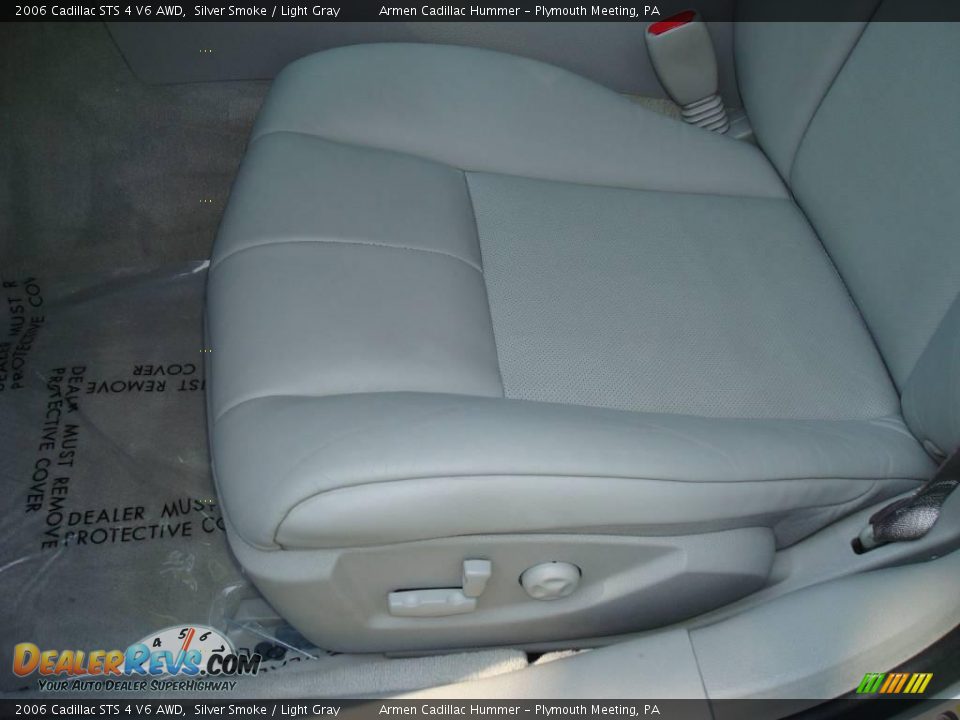 2006 Cadillac STS 4 V6 AWD Silver Smoke / Light Gray Photo #15