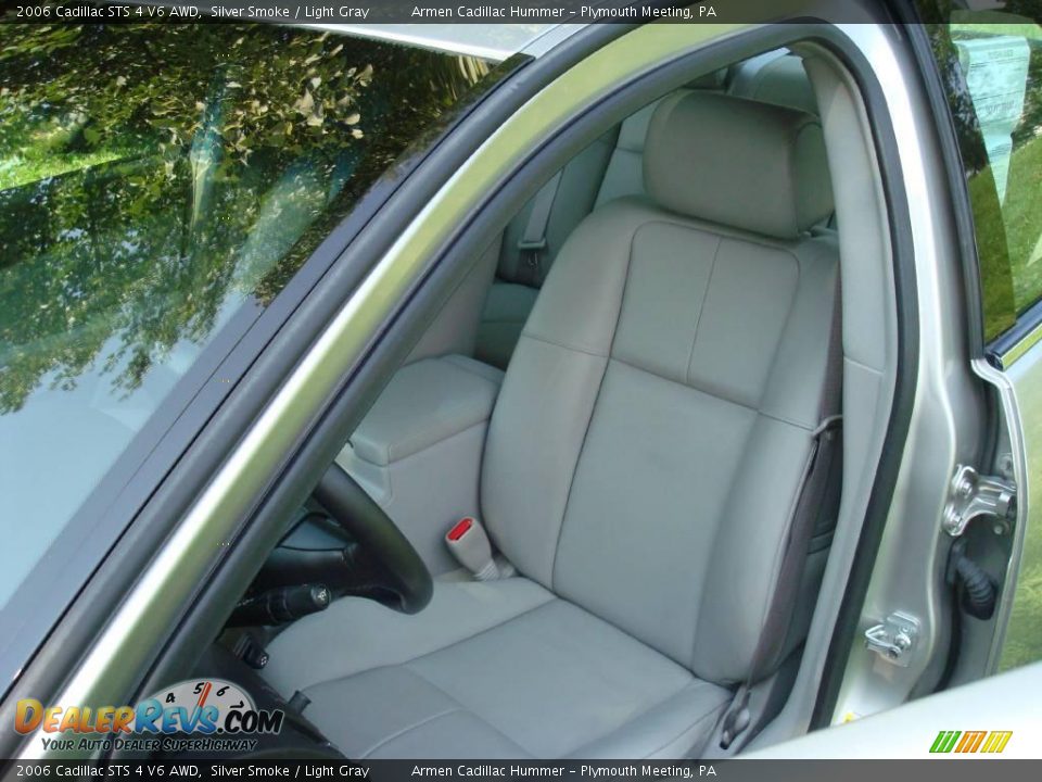 2006 Cadillac STS 4 V6 AWD Silver Smoke / Light Gray Photo #16