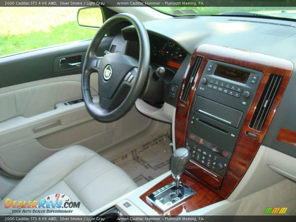 2006 Cadillac STS 4 V6 AWD Silver Smoke / Light Gray Photo #19