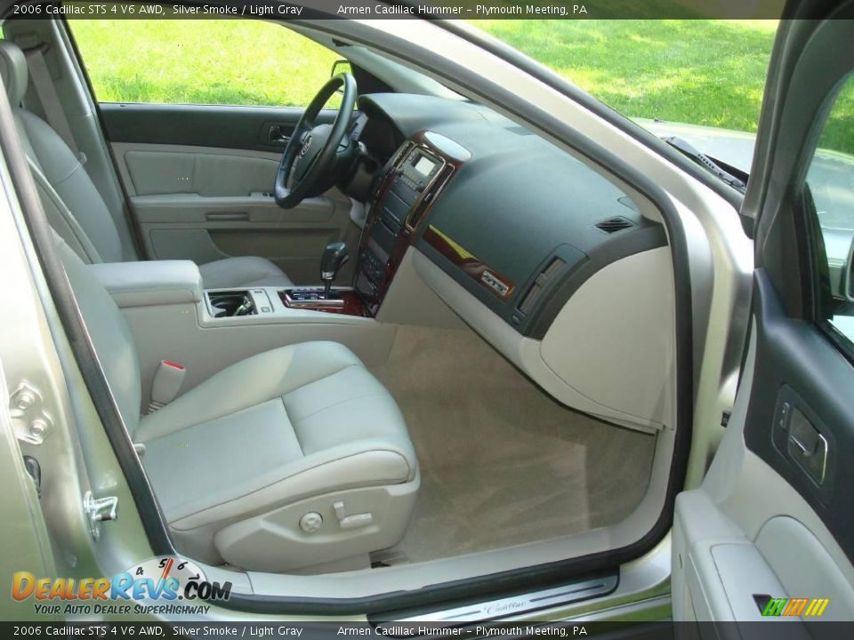 2006 Cadillac STS 4 V6 AWD Silver Smoke / Light Gray Photo #20