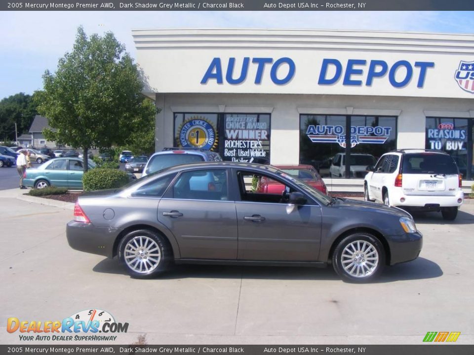 2005 Mercury Montego Premier AWD Dark Shadow Grey Metallic / Charcoal Black Photo #1