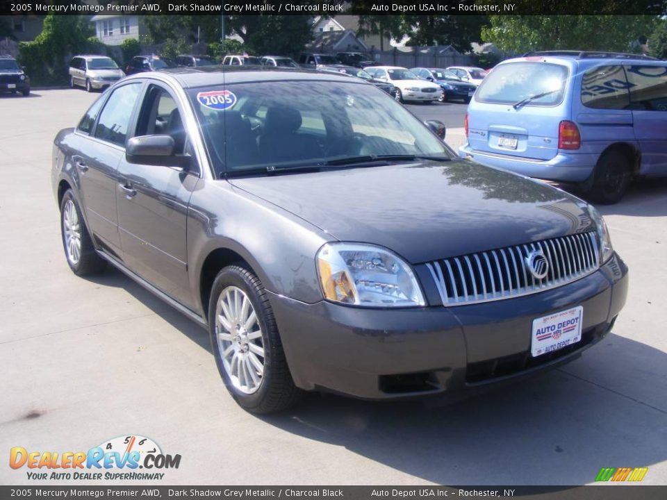2005 Mercury Montego Premier AWD Dark Shadow Grey Metallic / Charcoal Black Photo #2
