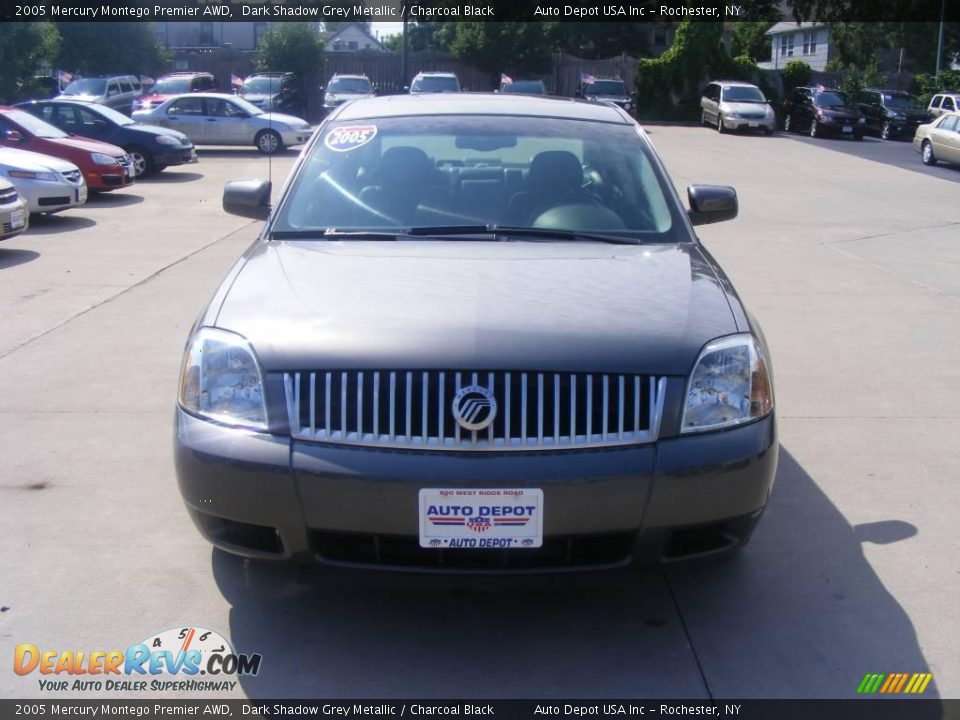 2005 Mercury Montego Premier AWD Dark Shadow Grey Metallic / Charcoal Black Photo #3