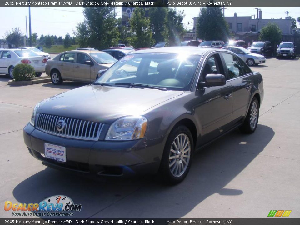 2005 Mercury Montego Premier AWD Dark Shadow Grey Metallic / Charcoal Black Photo #4