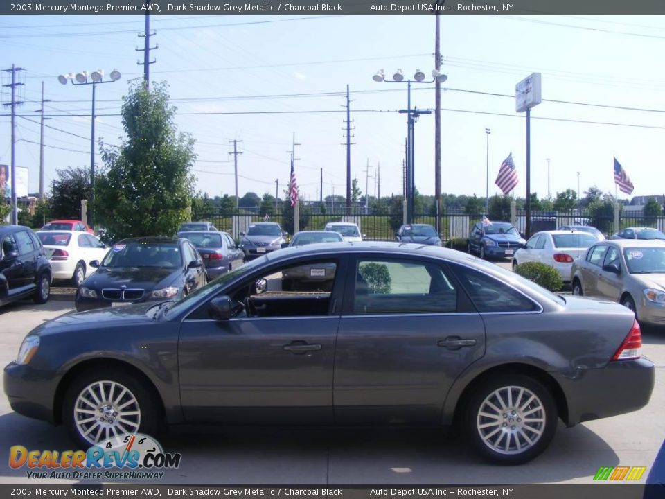 2005 Mercury Montego Premier AWD Dark Shadow Grey Metallic / Charcoal Black Photo #5