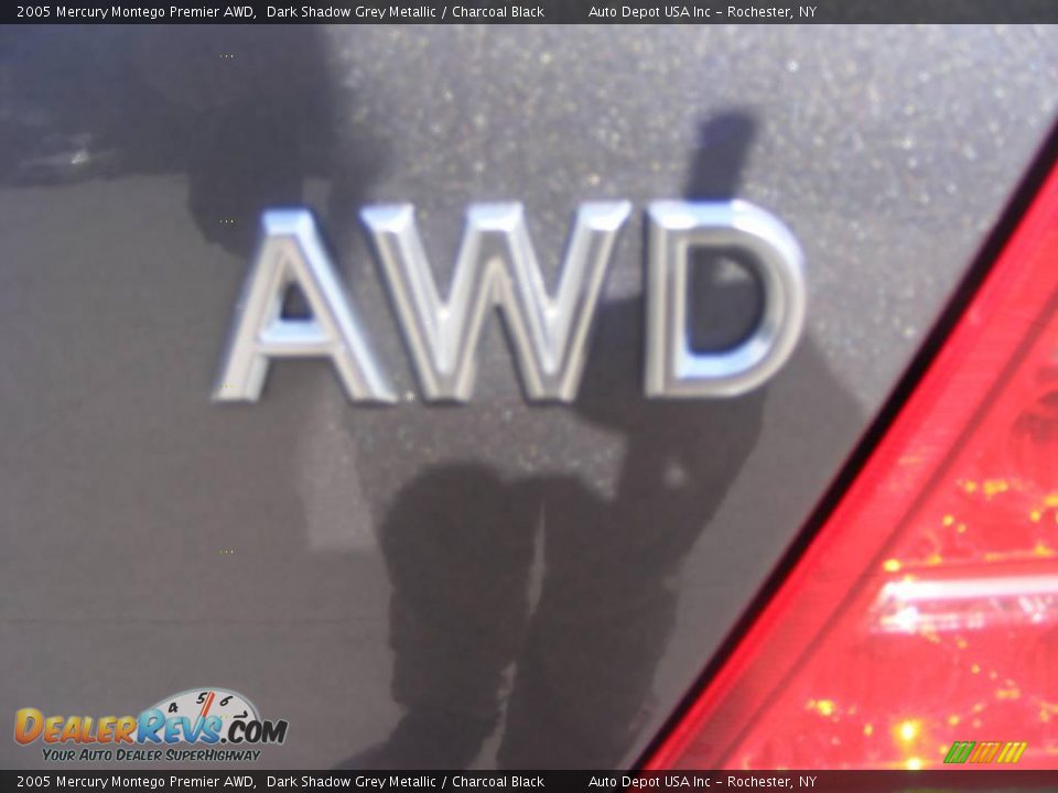 2005 Mercury Montego Premier AWD Dark Shadow Grey Metallic / Charcoal Black Photo #7