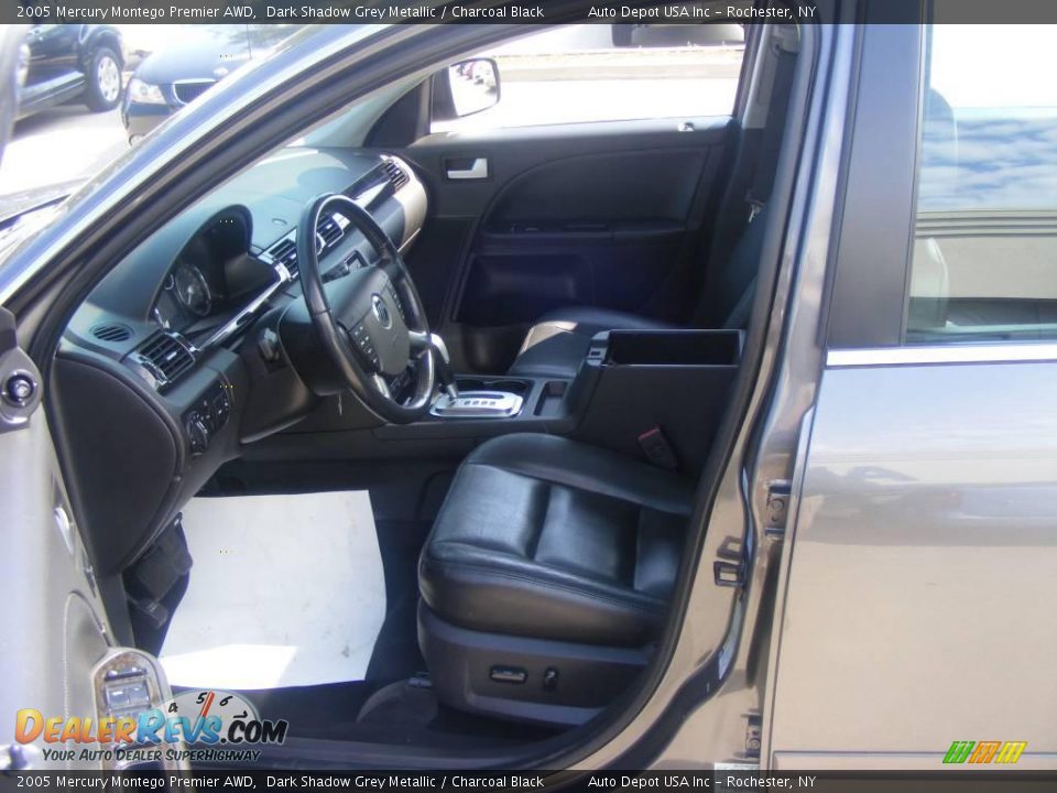 2005 Mercury Montego Premier AWD Dark Shadow Grey Metallic / Charcoal Black Photo #8