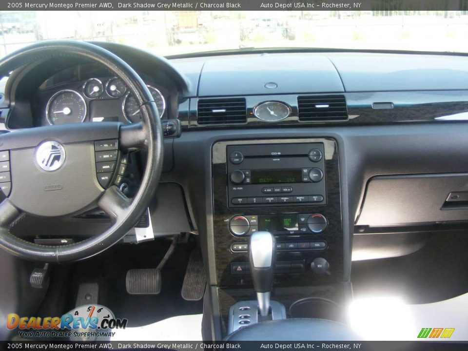 2005 Mercury Montego Premier AWD Dark Shadow Grey Metallic / Charcoal Black Photo #11