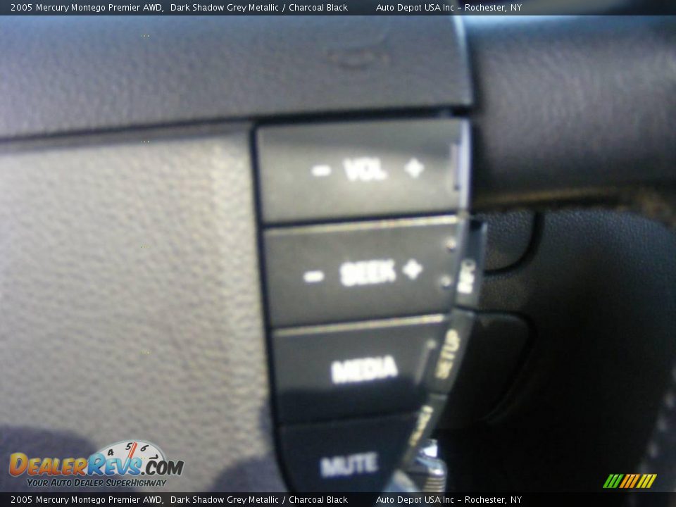 2005 Mercury Montego Premier AWD Dark Shadow Grey Metallic / Charcoal Black Photo #15