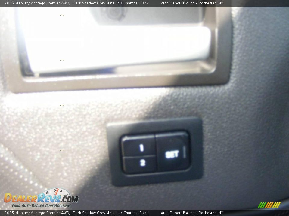 2005 Mercury Montego Premier AWD Dark Shadow Grey Metallic / Charcoal Black Photo #18