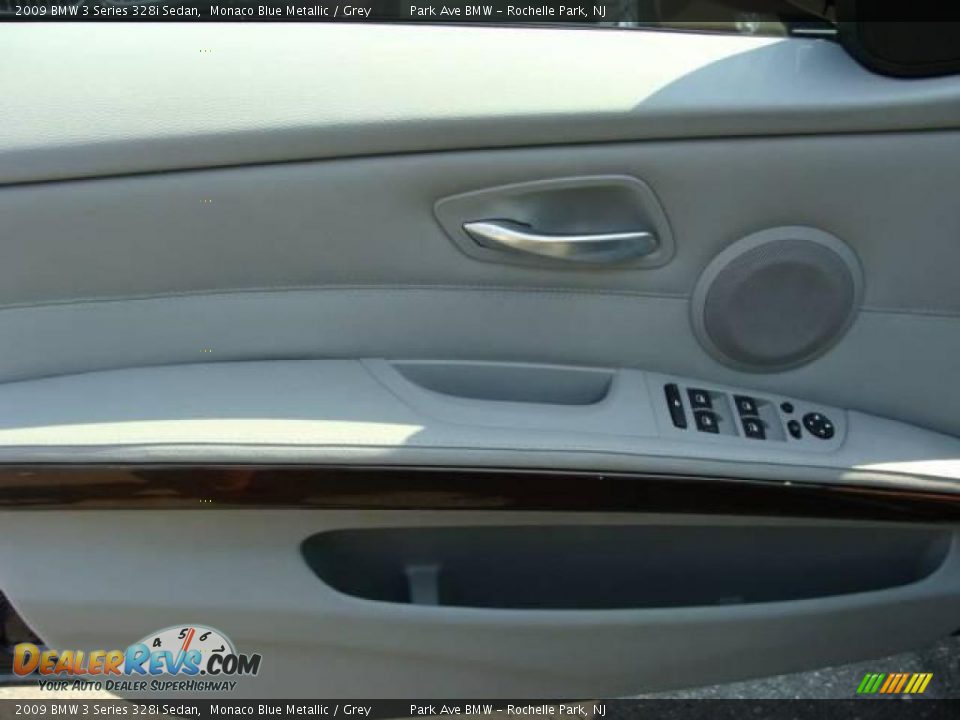 2009 BMW 3 Series 328i Sedan Monaco Blue Metallic / Grey Photo #9