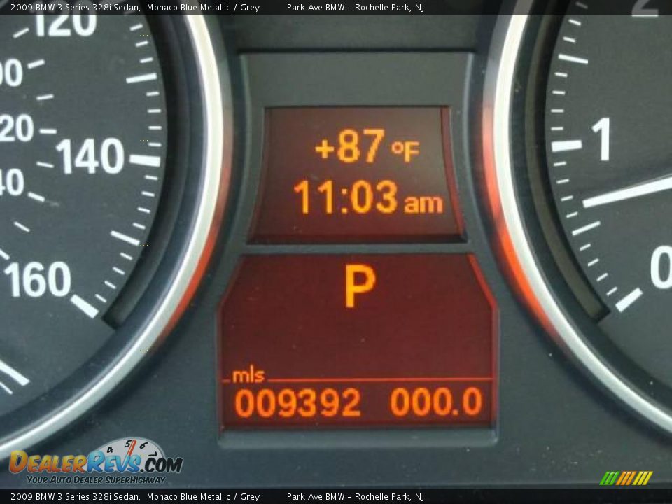 2009 BMW 3 Series 328i Sedan Monaco Blue Metallic / Grey Photo #14