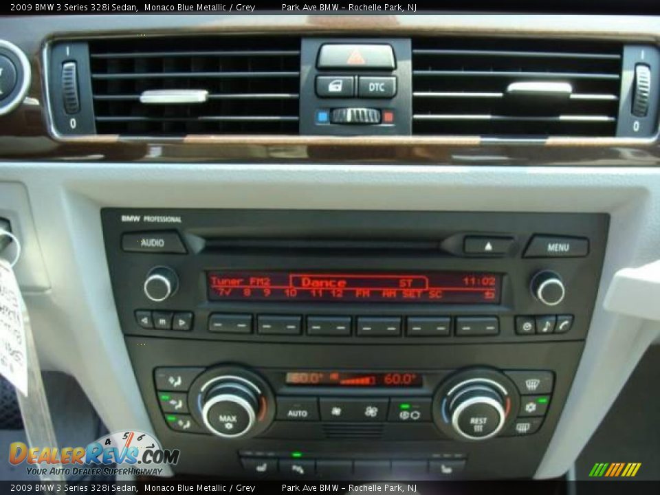 2009 BMW 3 Series 328i Sedan Monaco Blue Metallic / Grey Photo #15