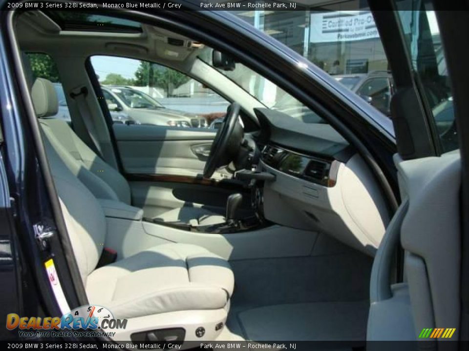 2009 BMW 3 Series 328i Sedan Monaco Blue Metallic / Grey Photo #22