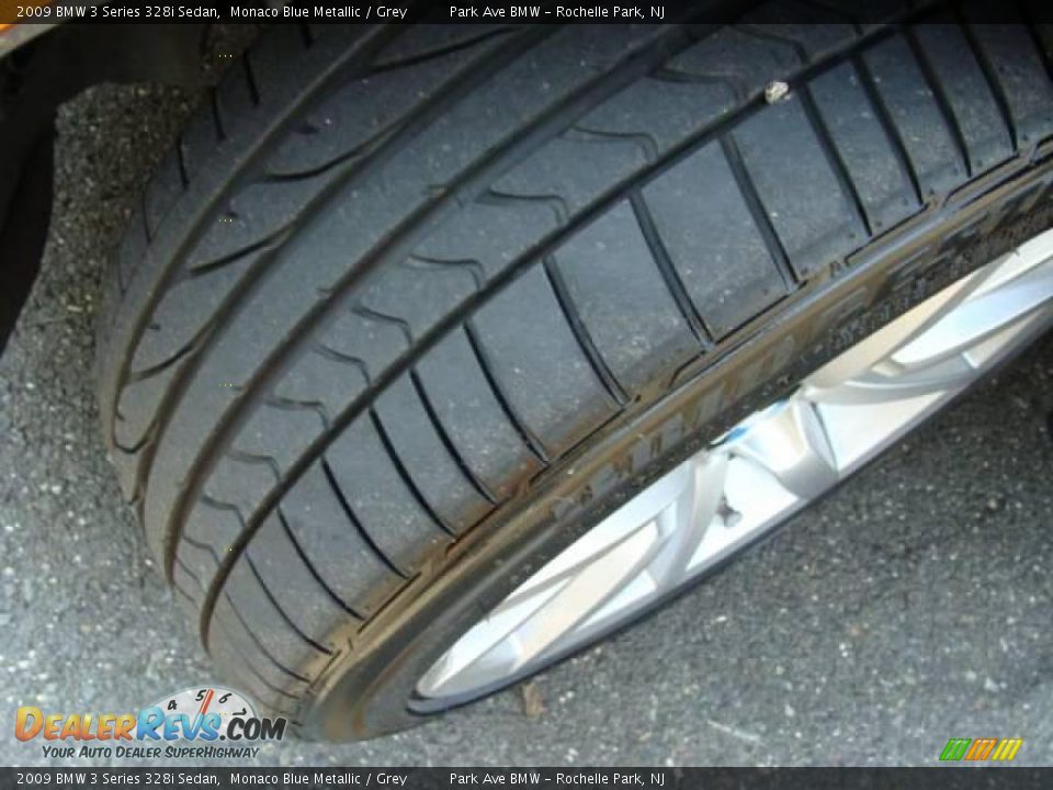 2009 BMW 3 Series 328i Sedan Monaco Blue Metallic / Grey Photo #24
