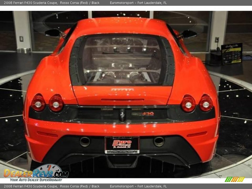 2008 Ferrari F430 Scuderia Coupe Rosso Corsa (Red) / Black Photo #5