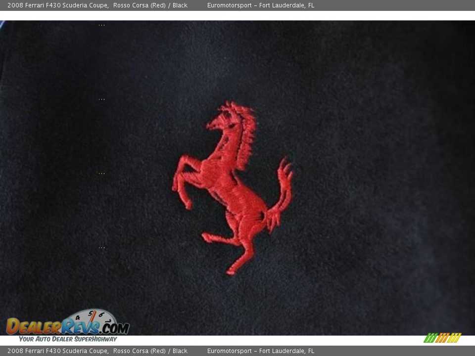 2008 Ferrari F430 Scuderia Coupe Rosso Corsa (Red) / Black Photo #20