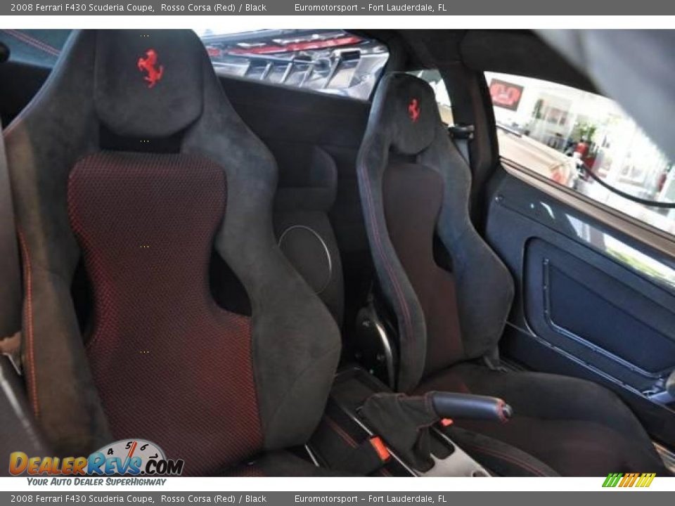 2008 Ferrari F430 Scuderia Coupe Rosso Corsa (Red) / Black Photo #21