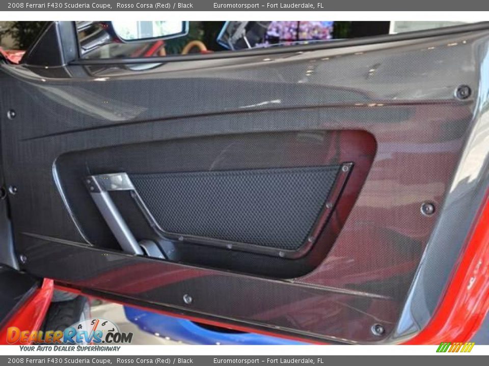 2008 Ferrari F430 Scuderia Coupe Rosso Corsa (Red) / Black Photo #25