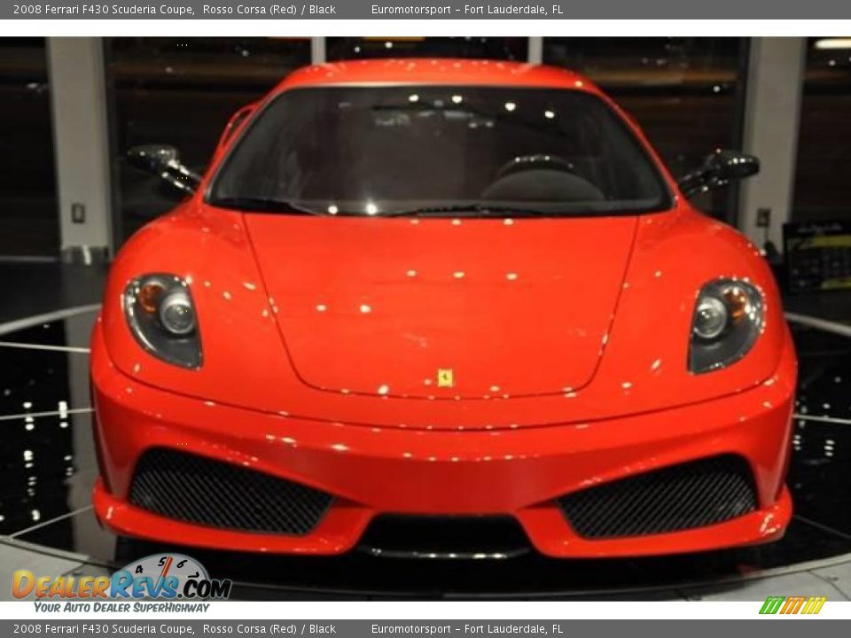 2008 Ferrari F430 Scuderia Coupe Rosso Corsa (Red) / Black Photo #27