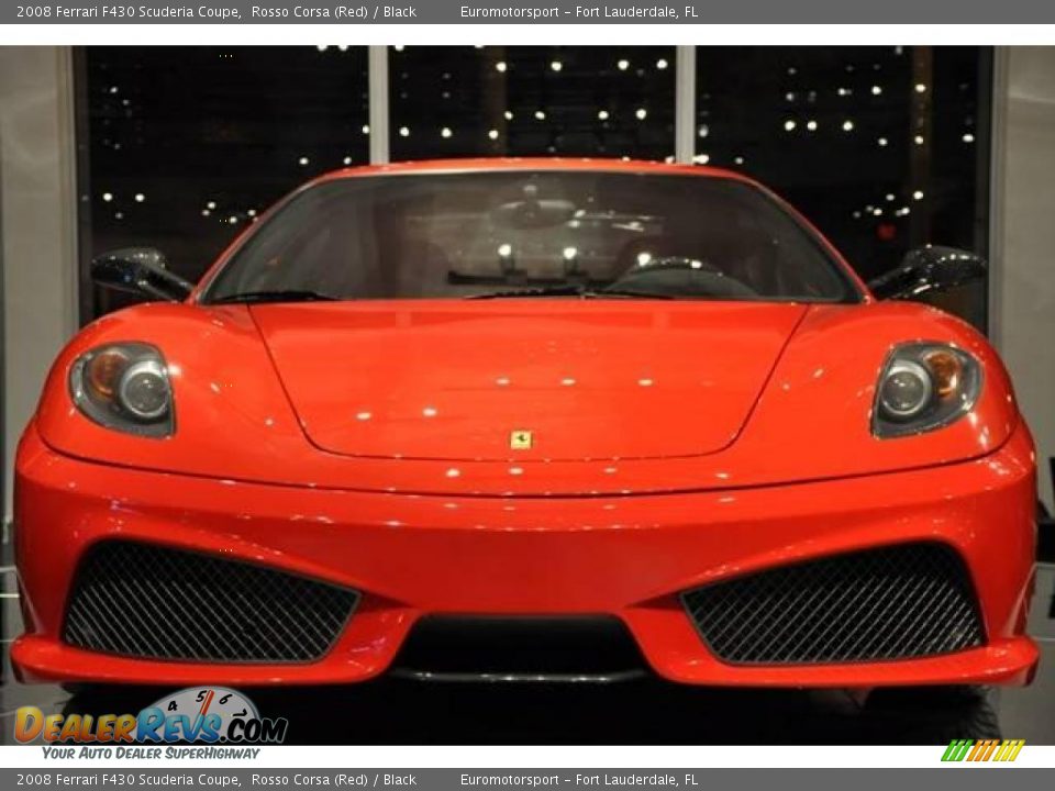 2008 Ferrari F430 Scuderia Coupe Rosso Corsa (Red) / Black Photo #29