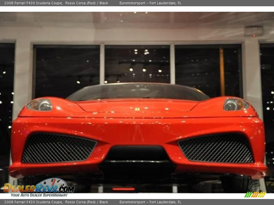 2008 Ferrari F430 Scuderia Coupe Rosso Corsa (Red) / Black Photo #30