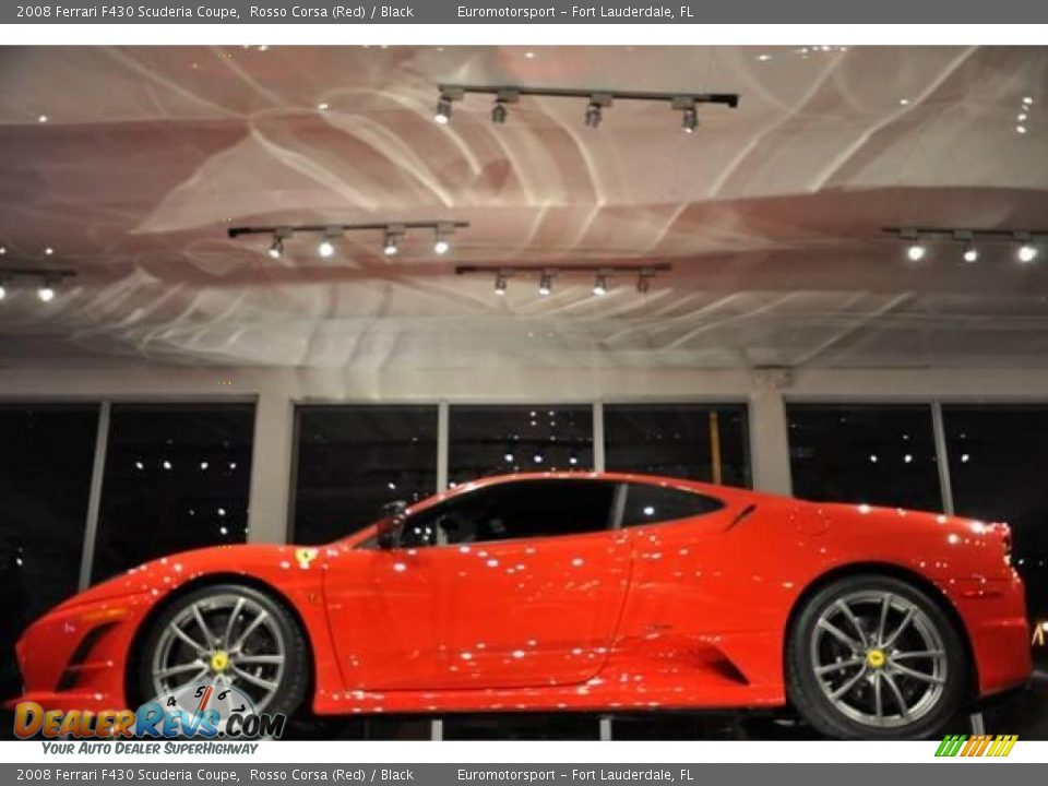 2008 Ferrari F430 Scuderia Coupe Rosso Corsa (Red) / Black Photo #41
