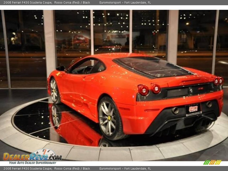 2008 Ferrari F430 Scuderia Coupe Rosso Corsa (Red) / Black Photo #43