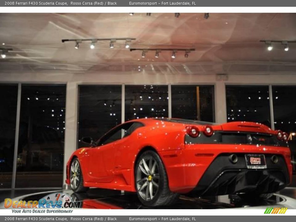 2008 Ferrari F430 Scuderia Coupe Rosso Corsa (Red) / Black Photo #45