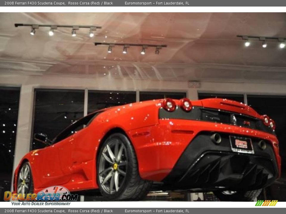 2008 Ferrari F430 Scuderia Coupe Rosso Corsa (Red) / Black Photo #46