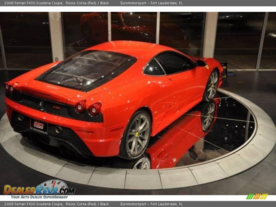 2008 Ferrari F430 Scuderia Coupe Rosso Corsa (Red) / Black Photo #52